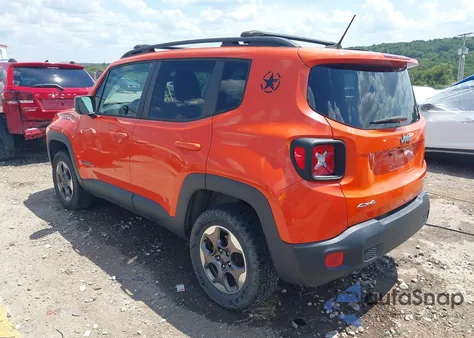 2016 Jeep Renegade Sport from USA, damaged, VIN ZACCJBAT8GPD55100